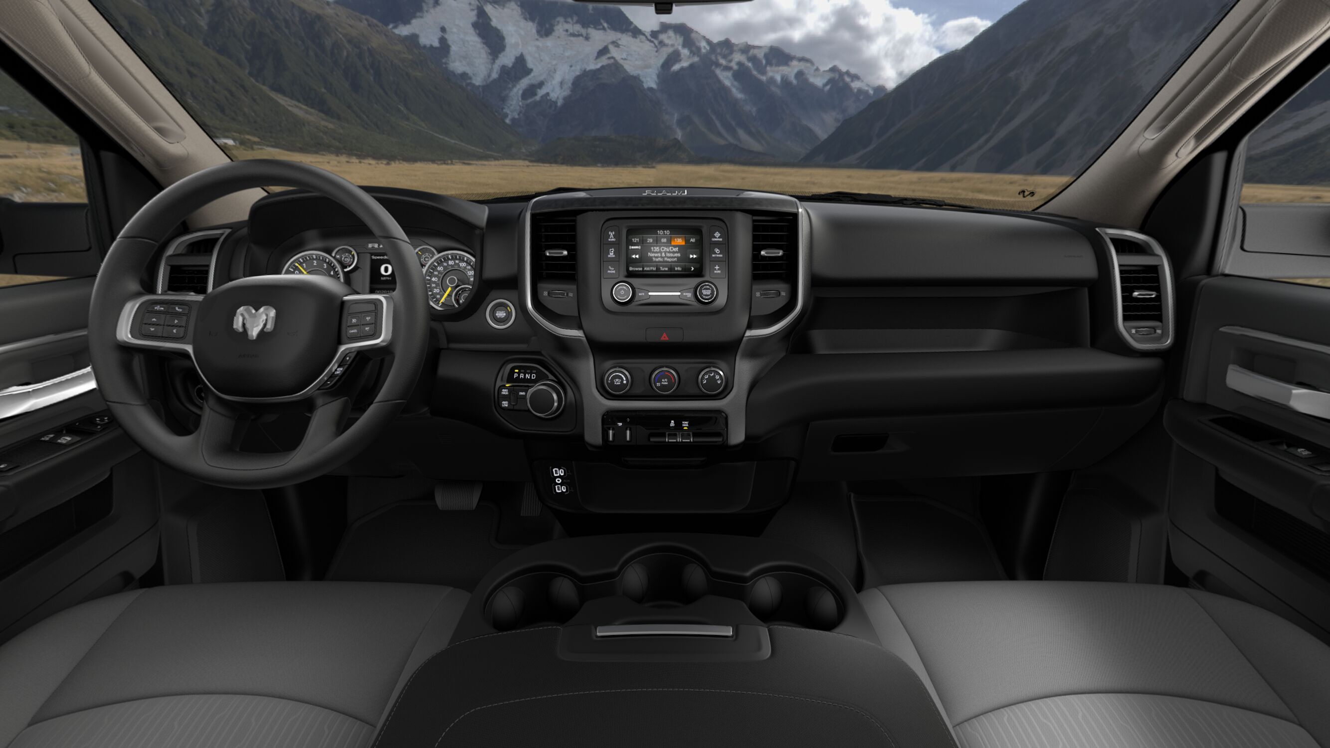 2019 Ram 2500 Big Horn Front Interior Picture